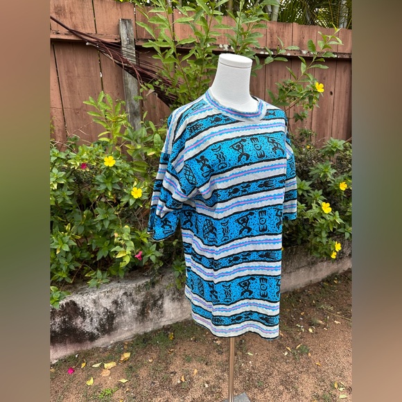 Men’s 90s Hawaiian Crazy Shirt Size L - Picture 2 of 6